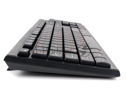 Комплект клавиатура+мышь проводные Gembird KBS-9150, черн.,104кл, 3кн., каб.1.5м