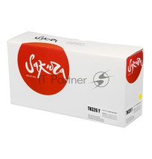 Картридж Sakura TN326Y для Brother HL-8250, DCP-8450, MFC-8650, желтый, 3 500к.