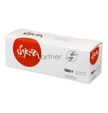 Картридж Sakura TN421Y для Brother HL-8260DCW, DCP-8410, MFC-8690, желтый, 1 800к.