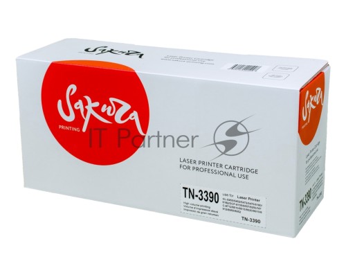 Картридж Sakura TN780/3390 для Brother HL-5450/5452/5472/5470/6180/6182 DCP-8155/8557/8250 MFC-8712/8510/8515/8520/8910/8912/8950/8952, черный, 12000