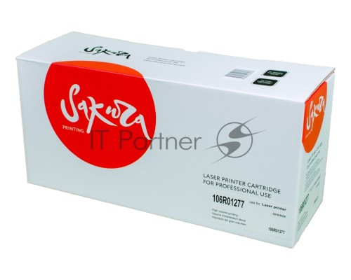 Тонер-туба Sakura 106R01277 для Xerox WorkCentre 5020/5016, черный 5000 к. ( в комплекте поставки 1 бутылка с тонером, рассчитанная на 5000 копий)