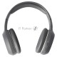 Наушники накладные Edifier W600BT 1.2м серый беспроводные bluetooth оголовье