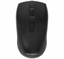 Беспроводная мышь Sven RX-220W чёрная (3+1кл. 800-1600DPI, блист)