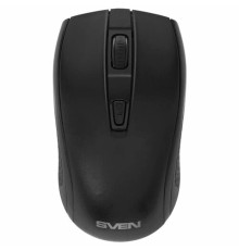 Беспроводная мышь Sven RX-220W чёрная (3+1кл. 800-1600DPI, блист)