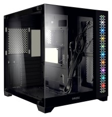 Ginzzu V520 RGB подсветка, закаленное стекло 1*USB 3.0,1*USB 2.0, AU ATX