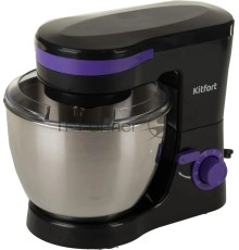 Миксер планетарный Kitfort КТ-3044-1 1000 Вт черный/фиолетовый