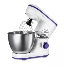 Миксер планетарный Kitfort КТ-3045-1 1200 Вт белый/фиолетовый