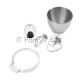 Миксер планетарный Kitfort КТ-3045-1 1200 Вт белый/фиолетовый