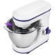 Миксер планетарный Kitfort КТ-3045-1 1200 Вт белый/фиолетовый
