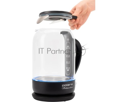 Чайник Polaris PWK1753CGL черный Чайник стекло