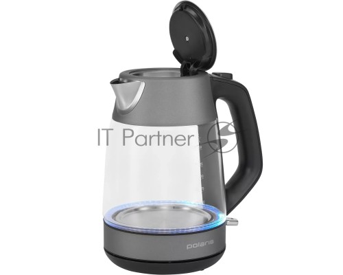 Чайник Polaris PWK1760CGL графит , 1,7 л, 2150 Вт, стекло