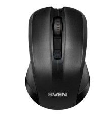 Беспроводная мышь Sven RX-270W чёрная (3+1кл. 800-1600DPI, блист)