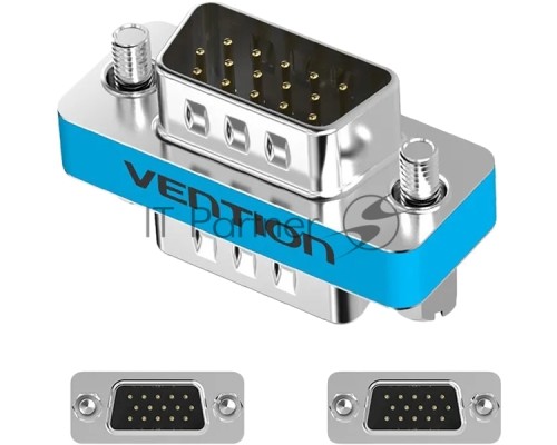 Адаптер переходник Vention VGA 15M/ VGA 15M