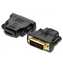 Адаптер-переходник Vention DVI 24+1 M/ HDMI 19F Двунаправленный