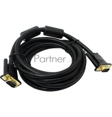 Кабель Vention VGA 15M/15M с 2 ферритовыми фильтрами - 3м