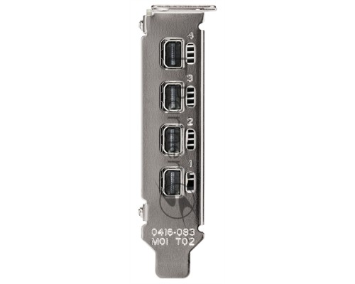 Видеокарта VGA PNY NVIDIA QUADRO T600, 4 GB GDDR6/128 bit, PCI Express 3.0 x16