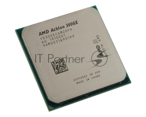 Процессор AMD CPU Desktop 2C/4T Athlon 300GE (3.4GHz,5MB,35W,AM4) tray, with Radeon Vega Graphics