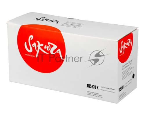 Картридж Sakura TK5270K для Kyocera Mita ECOSYS M6230cidn, черный, 8 000к.