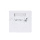 Розетка внешняя двойная RJ-45 (UTP) 5E кат., неэкранированная TV-COM <STV-2RJ45U>