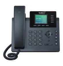 Телефон SIP Yealink SIP-T34W 4 аккаунта, Wi-Fi, USB, цветной экран, PoE, GigE