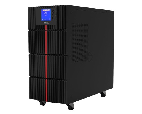 Источник бесперебойного питания Powercom MACAN, On-Line, 6000VA / 6000W, Tower, IEC, LCD, Serial+USB, SmartSlot, подкл. доп. батарей