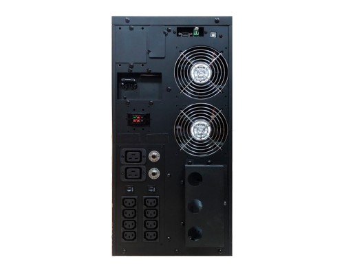 Источник бесперебойного питания Powercom MACAN, On-Line, 6000VA / 6000W, Tower, IEC, LCD, Serial+USB, SmartSlot, подкл. доп. батарей