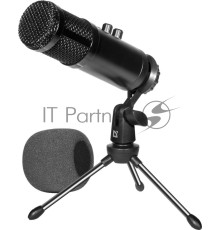 Игровой стрим микрофон DEFENDER Sonorus GMC 500 (USB, провод 1.35 м )