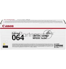 Картридж лазерный Canon CRG 064 Y (4931C001) желтый (5000 стр.) для Canon MF832Cdw