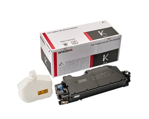 [Расходные материалы] INTEGRAL TK-5140K Тонер-картридж+ бункер для тонера, с чипом для Kyocera Ecosys M6030cdn, M6530cdn, P6130cdni чёрный 7000 стр.