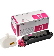 INTEGRAL TK-5140M Тонер-картридж+ бункер для тонера, с чипом для Kyocera Ecosys M6030cdn, M6530cdn, P6130cdni пурпурный 5000 стр.