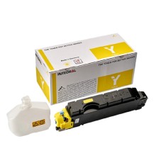 INTEGRAL TK-5140Y Тонер-картридж+ бункер для тонера, с чипом для Kyocera Ecosys M6030cdn, M6530cdn, P6130cdni жёлтый 5000 стр.