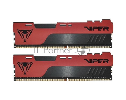 Оперативная память Patriot 16Gb DDR4 2666Mhz DIMM 8Gbx2  PC21300, Viper 4 Elite ll CL16 (PVE2416G266C6K) (retail)