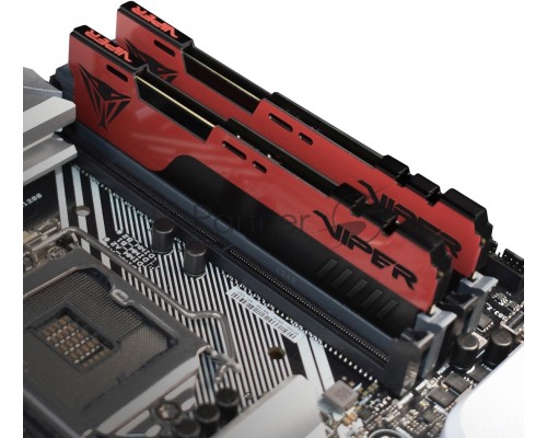 Оперативная память Patriot 16Gb DDR4 2666Mhz DIMM 8Gbx2  PC21300, Viper 4 Elite ll CL16 (PVE2416G266C6K) (retail)