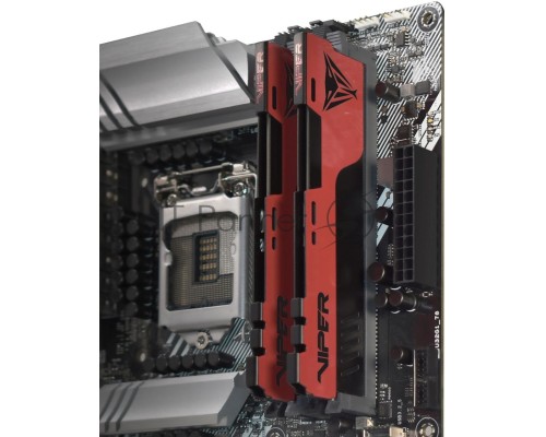 Оперативная память Patriot 16Gb DDR4 2666Mhz DIMM 8Gbx2  PC21300, Viper 4 Elite ll CL16 (PVE2416G266C6K) (retail)