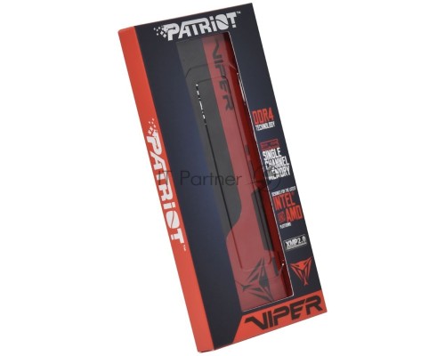 Оперативная память DDR 4 DIMM 4Gb PC21300, 2666Mhz, Patriot Viper 4 Elite ll CL16 (PVE244G266C6) (retail)