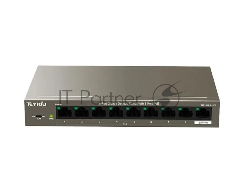 Коммутатор 9PORT 10/100/1000M POE TEG1109P-8-102W TENDA