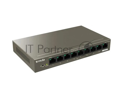 Коммутатор 9PORT 10/100/1000M POE TEG1109P-8-102W TENDA