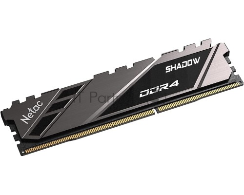 Память Netac 16Gb DDR4 3200Mhz, Netac Shadow NTSDD4P32SP-16E   C16 Grey, с радиатором