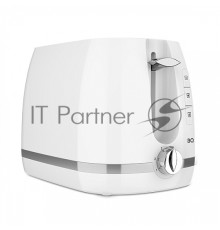 Тостер BQ T1711, 900Вт, белый