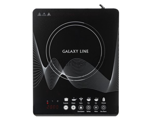 Электрическая плитка Galaxy Line GL3063, черная