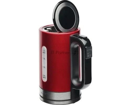 Чайник Scarlett SC-EK21S77 (красный) С цифровым управлением; Мощность, Вт: 2200; Объем, л: 1.7