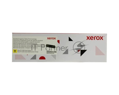 Картридж лазерный XEROX C230/C235 желтый стандарт (006R04390)