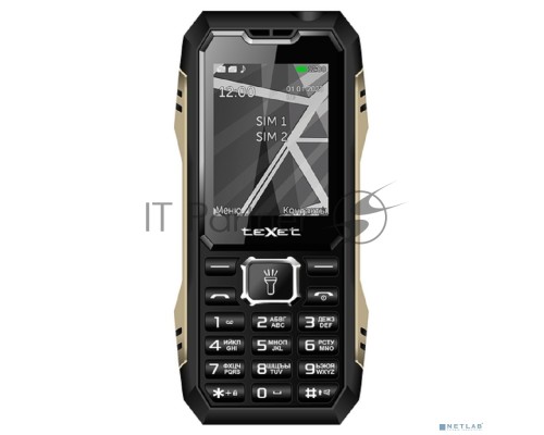 Мобильный телефон teXet TM-D424 черный