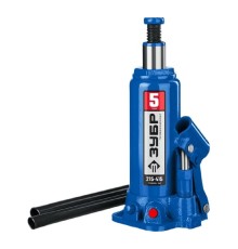 ЗУБР  5 т, 215 - 415 мм, бутылочный гидравлический домкрат, Профессионал (43060-5)