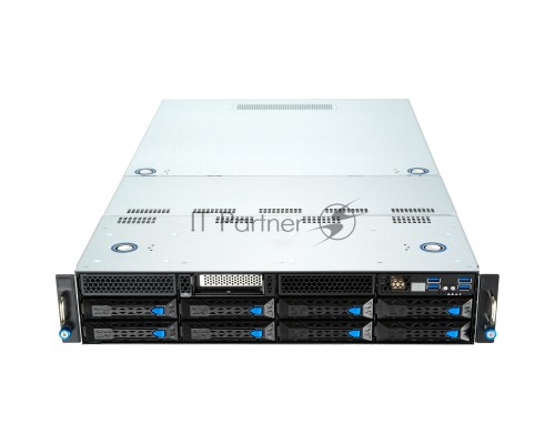 Серверная платформа Asus ESC4000-E10 up to 205W, 2x SFF8643 on the  backplane, 2x 1600W PSU, (274285)