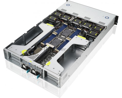 Серверная платформа Asus ESC4000-E10 up to 205W, 2x SFF8643 on the  backplane, 2x 2200W PSU, (274087)