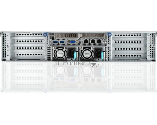 Серверная платформа Asus ESC4000-E10 up to 205W, 2x SFF8643 on the  backplane, 2x 2200W PSU, (274087)
