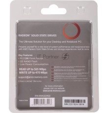 Накопитель SSD M.2 2280 1024GB AMD Radeon R5 Client SSD R5M1024G8 SATA 6Gb/s, 3D TLC, RTL (183443)