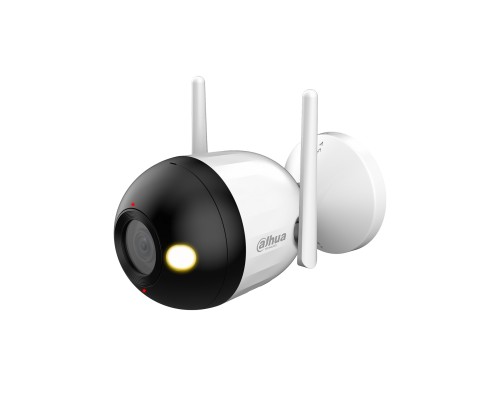 [Видеонаблюдение] DAHUA DH-IPC-F4CP-PV-0280B Уличная цилиндрическая IP-видеокамера Smart Dual Light 4Мп, 1/3” CMOS, объектив 2.8мм, видеоаналитика, ИК 30м, LED 30м, микрофон, динамик, Wi-Fi 2.4ГГц, IP67, металл/пластик