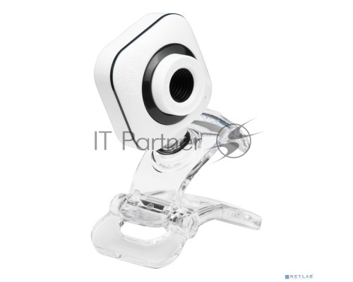 Камера Web Оклик OK-C8812 белый 0.3Mpix (640x480) USB2.0 с микрофоном
